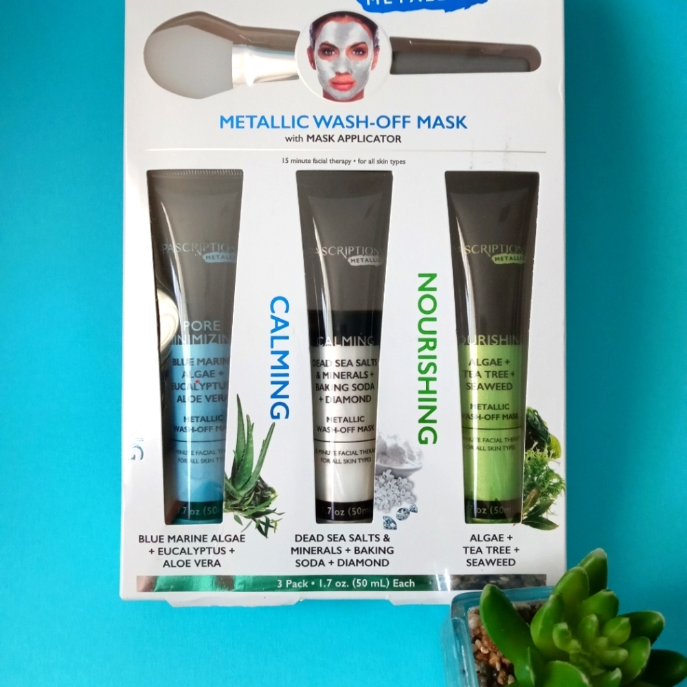 Skincare 3 Pierces Spascriptions Face Mask New With Applicator Regular Size
